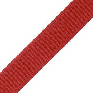 Samuel & Sons 7 Yds 1.5" Cambridge Strie Braid Alizarin Crimson Border Tape Trim
